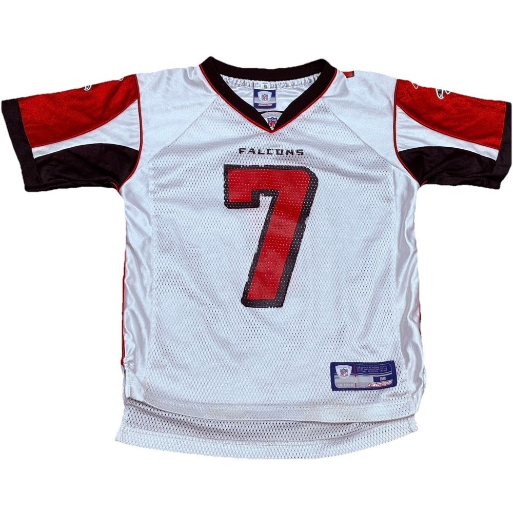 Vntg‎ Authentic Michael Vick #7 Atlanta Falcons NFL Football Jersey Boys M 10/12